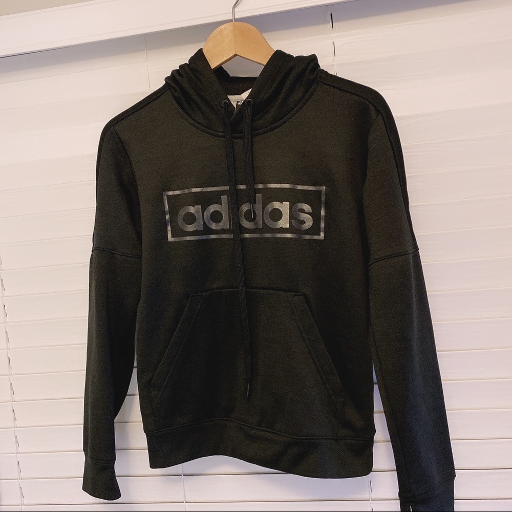 Adidas Black Hoodie in Small